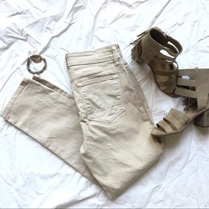 EUC NYDJ ankle length khaki pants sz 4